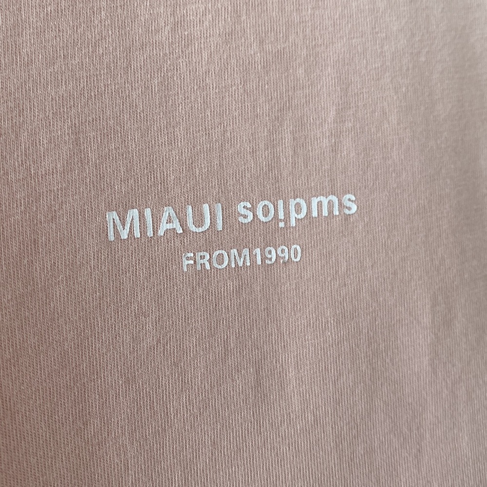 Light dusty pink short sleeve T- Shirt - Picture 2 of 5